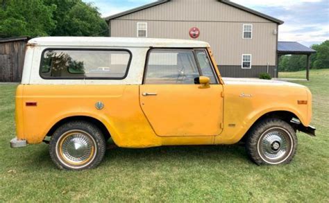 Sno Star Edition 1971 International Harvester Scout 800b