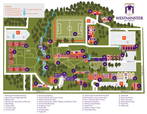 Westminster College Campus Map By Christina Luka At Coroflot Com