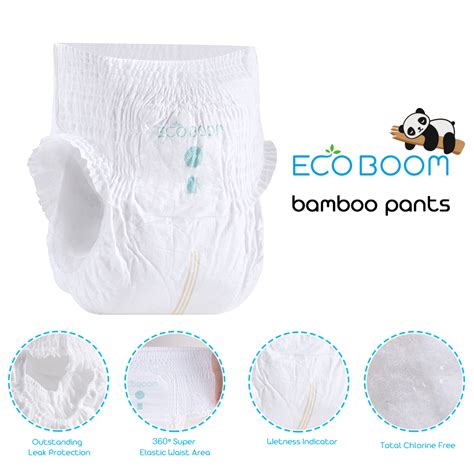 Eco Boom Biodegradable Bamboo Training Baby Diaper Pants Size L