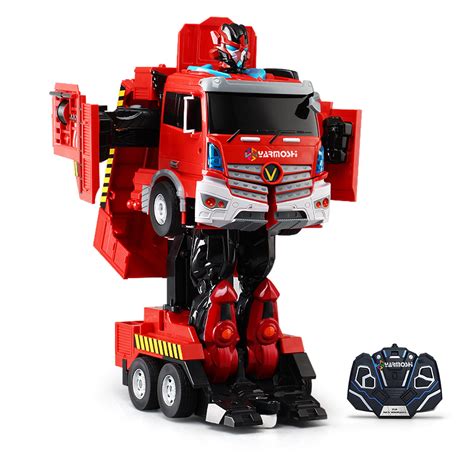 Yarmoshi Fire Truck Robot With Remote Control Voice Controlled T