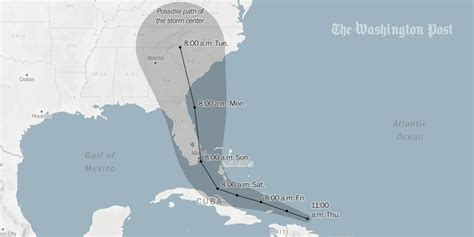 Whats In The Path Of Hurricane Irma Paths Florida Ocean