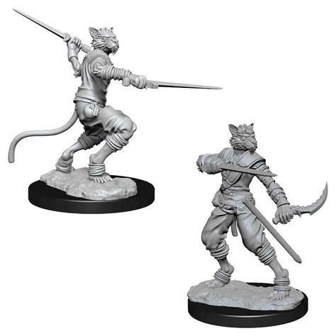 Dungeons And Dragons Nolzur S Marvelous Miniatures Wave 7 Male Tabaxi