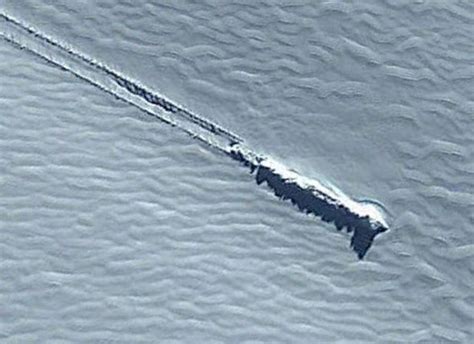 Ufo ‘crashes Into Antarctica Leaving Trail Of Destruction Weird