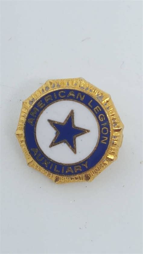 Vintage Pins Lapel Pins Uniform Pins American Legion Auxillary Pins