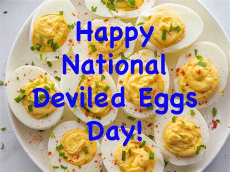 Happy National Deviled Eggs Day By Uranimated18 On Deviantart
