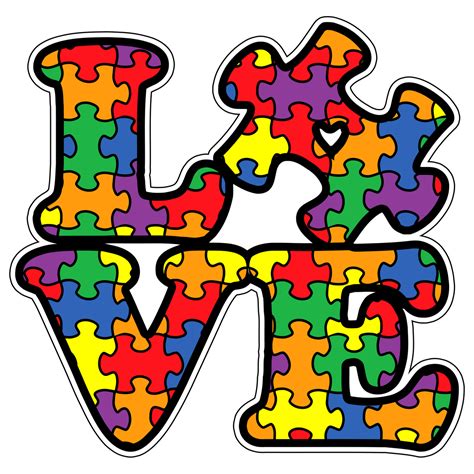 Autism Love Sticker Stickersensation