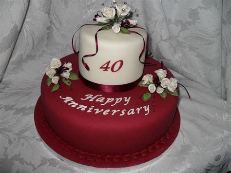A Memorable Milestone 40th Wedding Anniversary Decorations For A