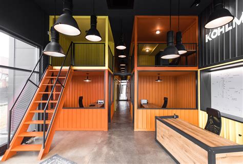 An Office In Poland Inspired By Shipping Containers By Modelina