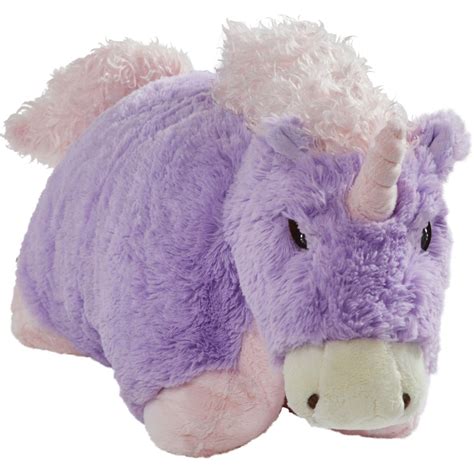 Pillow Pets Jumboz Signature Magical Unicorn Stuffed Animal Plush Toy