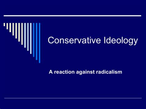 Conservative Ideology