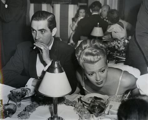 After 20 years of marriage. Love Those Classic Movies!!!: Tyrone Power: "King of the Movies"