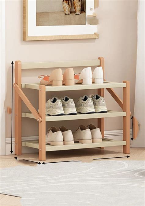 Gracie Oaks Shoe Shelf Without Installation Multi Layer Household Door