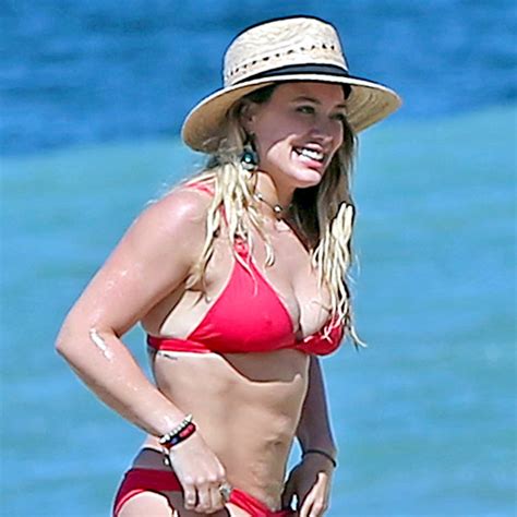 Photos From Hilary Duffs Swimsuit Style