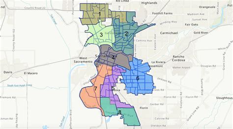 Sacramento Redistricting Commission Finalizes New City Council Map