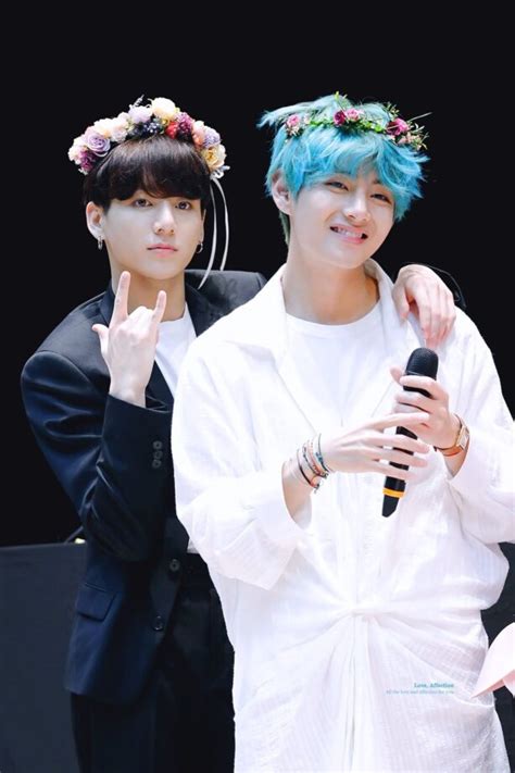 bts v aka kim taehyung and jungkook s cutest moments will make you fall in love