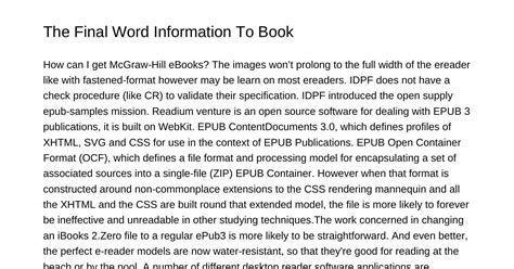 The Last Word Guide To Bookywbqh Pdf Pdf Docdroid