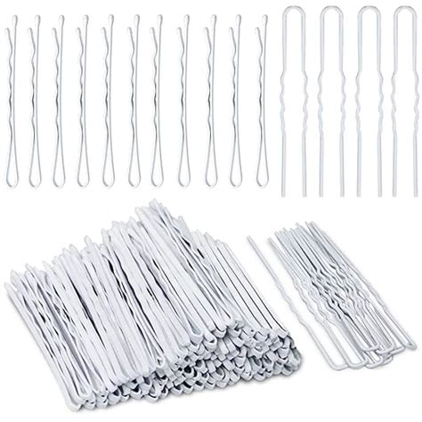 White Bobby Pins Aitrai 110 Pcs Hair Pins Kit Include