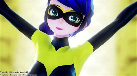 【mmd Miraculous】bee Transformations Marinette And Adrien Fanmade