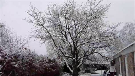 First Snow In The Winter December 10 2017 Youtube