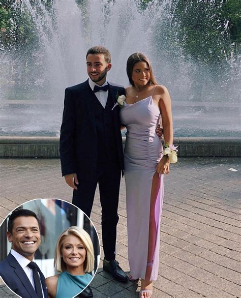 Kelly Ripas Daughter Lola Looks All Grown Up At Prom E News Uk
