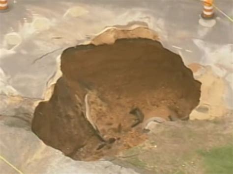 Giant Sinkhole Opens Up In Nc Video On