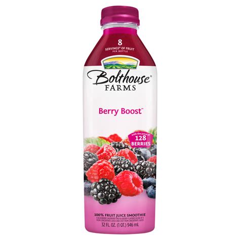 Save On Bolthouse Farms 100 Fruit Juice Smoothie Berry Boost Fresh