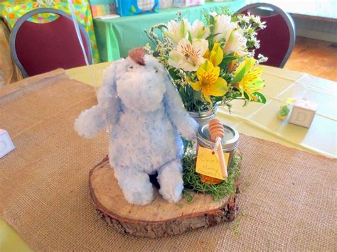 Go with classic pooh, using yellow, red and brown as your color palette, or you can adapt it to the gender of your baby by choosing a rustic, country theme or something modern! The Owl with the Goblet: Classic Pooh Baby Shower | Pooh ...