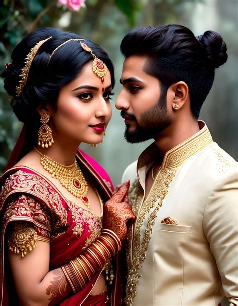 ai generado boda pareja india imagen gratis en pixabay pixabay