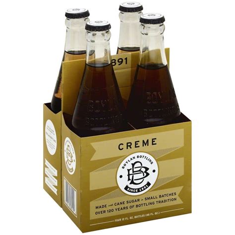 Boylan Creme Soda 4 12 Fl Oz Pack Of 6