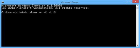 How To Reboot Remote Pcs Via The Command Prompt