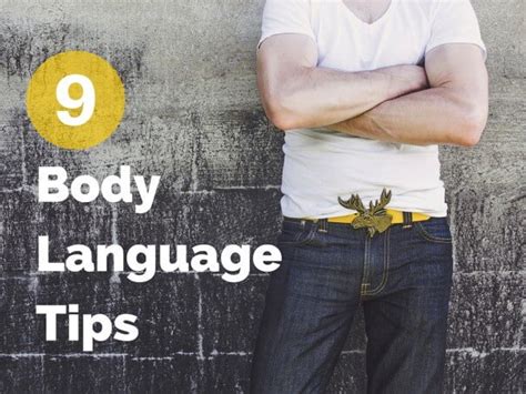 10 Tips To Help Improve Your Body Language