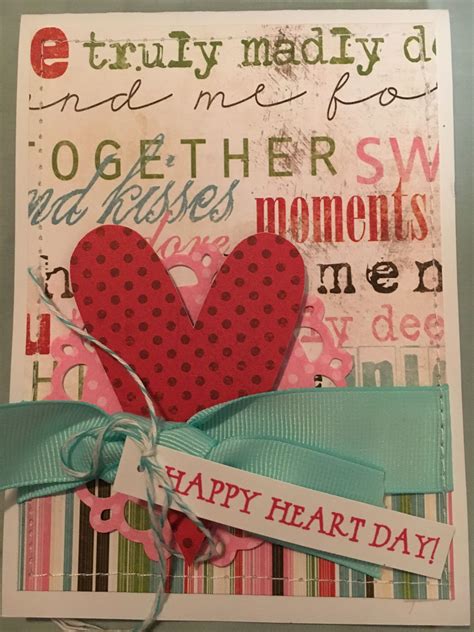 Shanna Card Valentine Cards Valentines Heart Day Mey Projects To