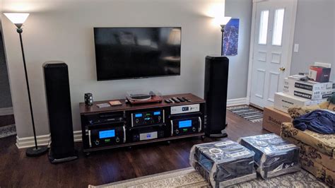 Living Room Stereo System Whole House Audio Multi Room Audio Design