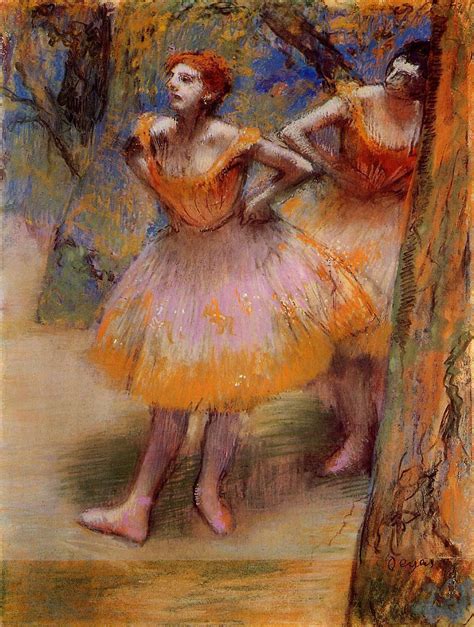 Two Dancers C1893 C1898 Edgar Degas