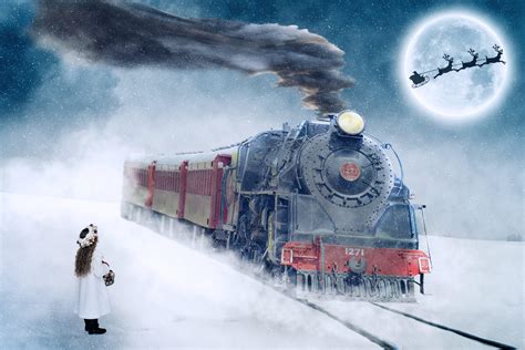 Christmas Train Wallpapers Top Free Christmas Train Backgrounds