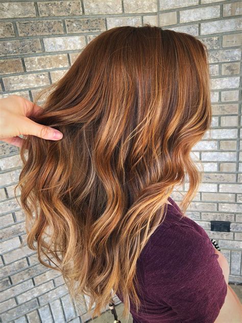 Auburn Hair Balayage