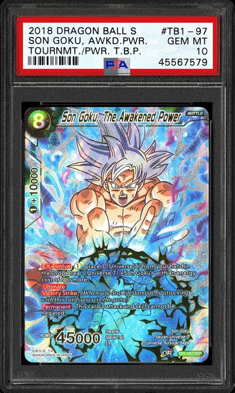 Maybe you would like to learn more about one of these? 2018 Dragon Ball Z Dragon Ball Super Tournament Of Power Themed Booster Pack Son Goku, The ...