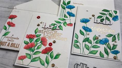 Watercolor Cards And Envelopes March 2020 Card Kit Inspiration With