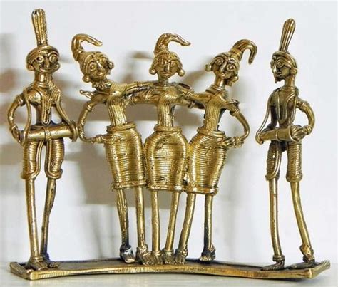 Madhya Pradesh Distinct Touch To Handicrafts In India Brass Statues