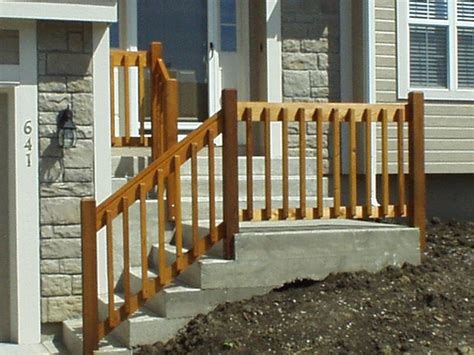 A wood fence looks nice and the natural characteristics of wood make it appealing to many homeowners. DIY WOODEN PORCH HANDRAIL IDEAS | Wood railing and ...