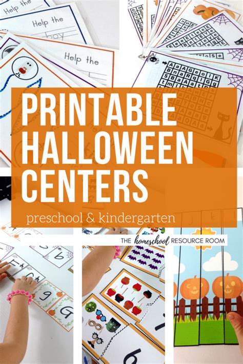 Halloween Centers Hands On Learning For Preschool And Kindergarten