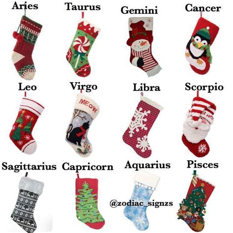 ☄️zodiac Signs☄ 🎄christmas Stockings🎄 Zodiac Amino