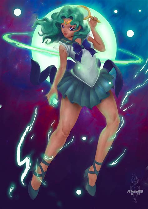 Artstation Sailor Neptune From Sailor Moon
