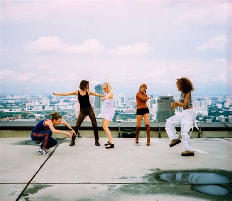 Harry Borden The Spice Girls Dancing On The Roof Bangkok 1996 Snap Galleries Limited