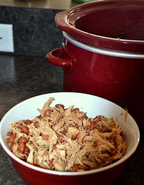 Keep on warm until ready to use. Crock-pot Pulled Chicken Nachos - Typically Simple