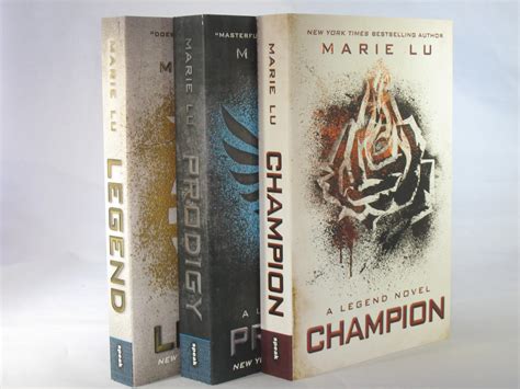 Want to buy the book. Legend Trilogy Novels by Marie Lu (Books 1-3 in the Series ...