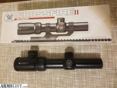 Armslist For Sale Vortex Crossfire Ii 1 4x Illuminated Red Dot Scope