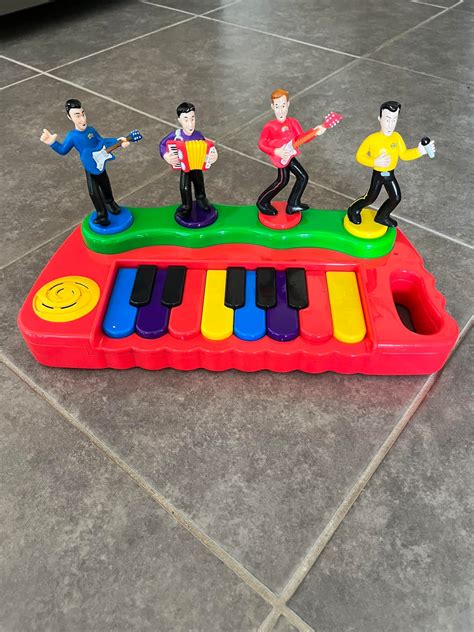 The Wiggles Touring Party Musical Keyboard Player 2003 Toy Etsy