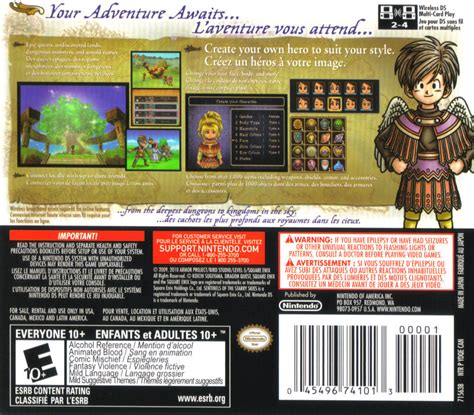 Dragon Quest Ix Sentinels Of The Starry Skies 2009 Nintendo Ds Box Cover Art Mobygames