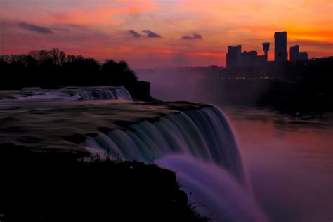 Niagara Falls Sunset Niagara Falls At Sunset This Looks V Flickr